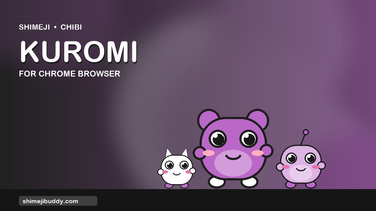 Kuromi Shimeji For Chrome Browser