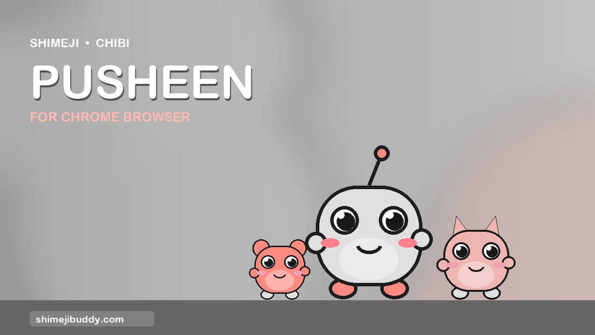 Pusheen Shimeji For Chrome Browser